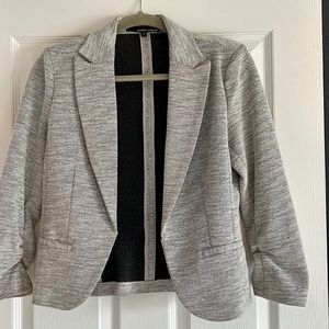 Grey Cropped Blazer